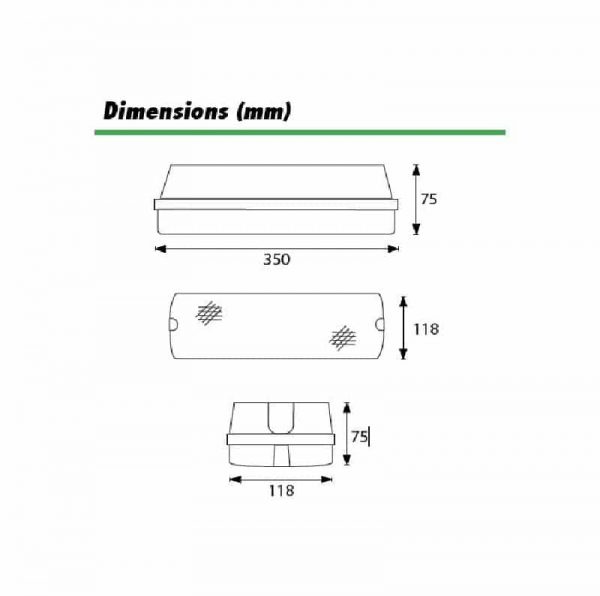 Denko CEL 13NM LED Compact Maintained Emergency Light