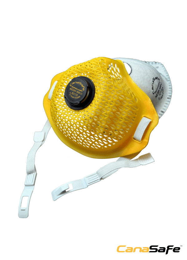 iNNovAir 82115 Particulate Respirator Valved with Activated Carbon Layer