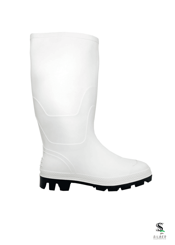 PVC Non Safety Boots - White