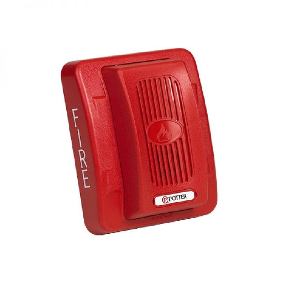 Potter EH-24R Red Facepalte Electronic Horn