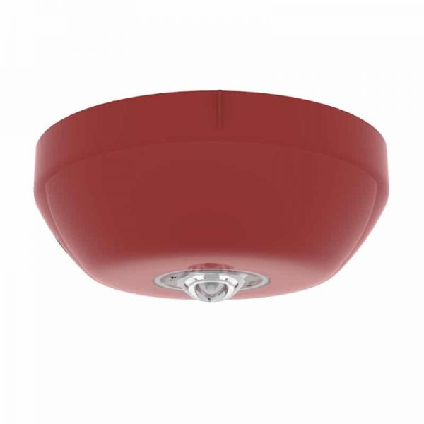 Hochiki CHQ-CB(RED)/WL Ceiling Beacon - Red Case, White Leds (7.5M)