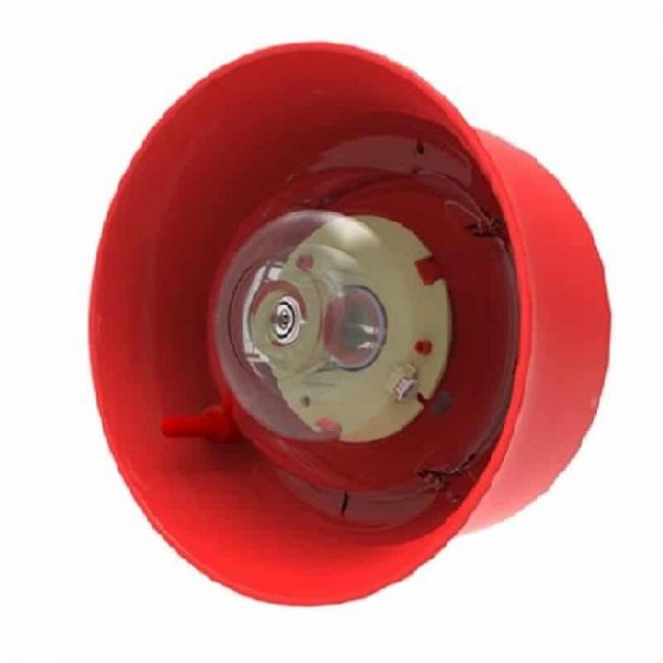 Hochiki CHQ-WSB2/WL Wall Sounder Beacon - Red Case, White Leds