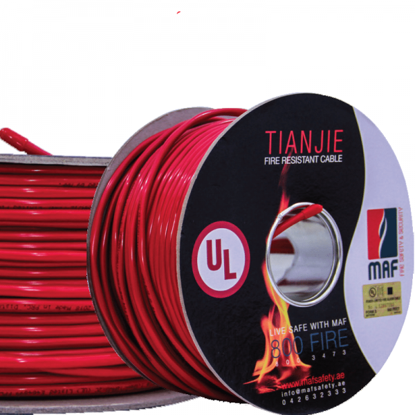 2 Core 1.5 sq mm 100 Mtr UL Fire Alarm Cable