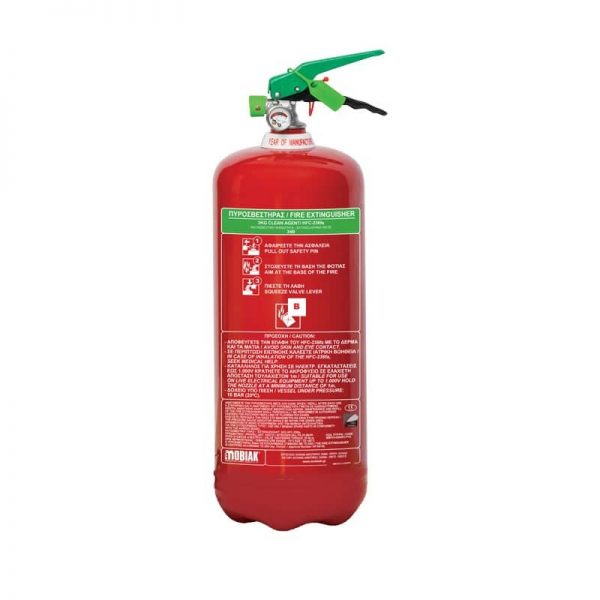 Mobiak 3kg FE36 Clean Agent Extinguisher