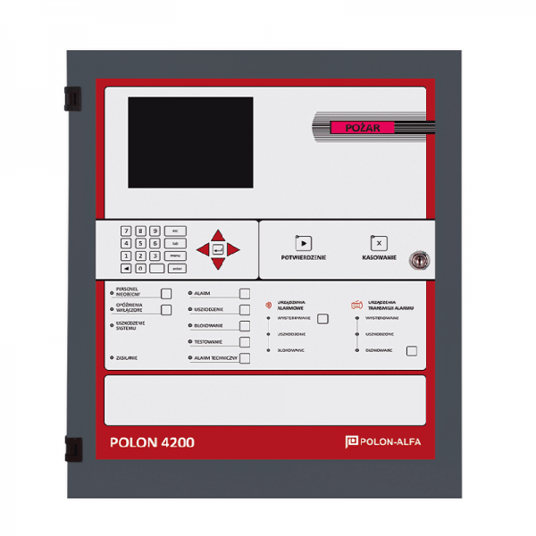 لوحة التحكم إنذار الحريق من Polon Alfa 4200