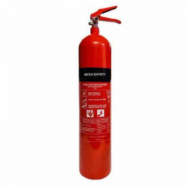 طفاية الحريق بCO2 من Mega Safety حجم 5 كلغ