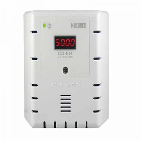 Macurco CD-6H Carbon Dioxide CO2 (Low Voltage) Fixed Gas Detector Controller Transducer - Auto Calibration