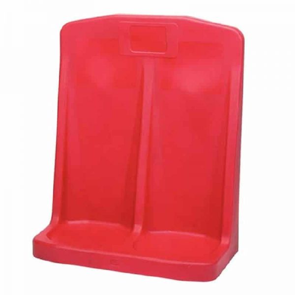 Double Fire Extinguisher Plastic Stand - Ground Mounted