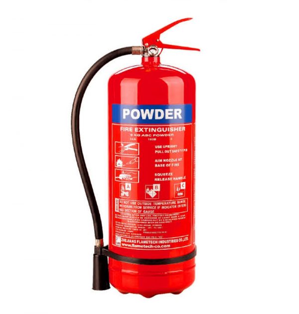 Flametech FT01-04-00 Dry Powder Fire Extinguisher 4kg