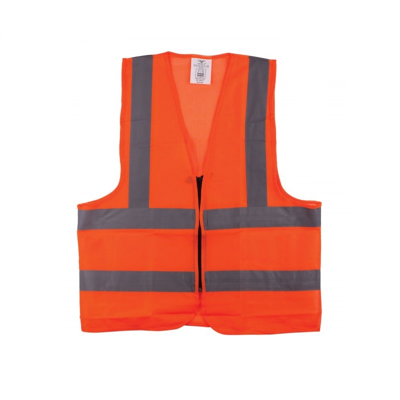 Rigman OFZ-Reflective Vest-Orange Color(Pack of 5) - Fire Supplies