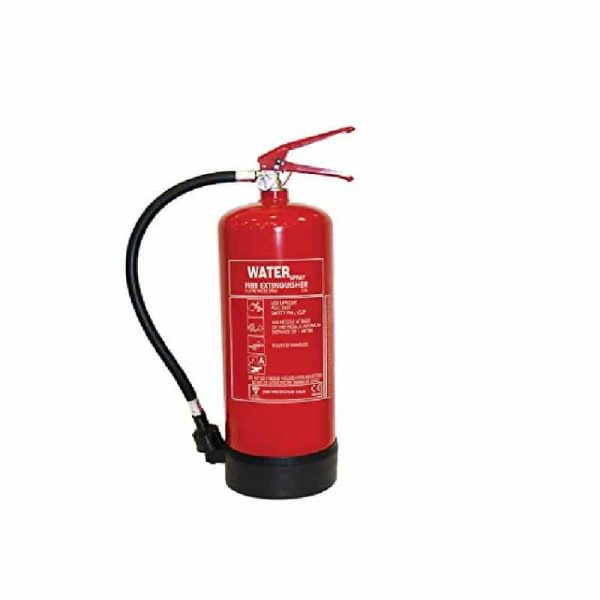 مطفأة الحريق Megasafety المائية ذات حجم 6 لتر