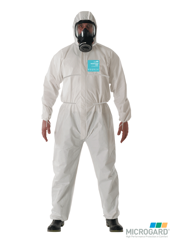 بدلة S بيضاء Microgard 1500 Plus