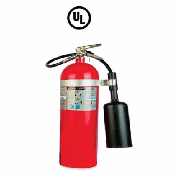 Naffco N 20LC-20 LB (9.07 kg) CO2 Fire Extinguisher-UL Listed