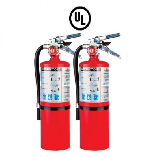 طفاية حريق متعددة الاغراض مثبتة على الحائط من Naffco NP 10L-4.54kg