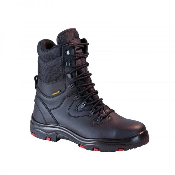 Rigman Proseries 8 Inch-R9060BL Safety Shoes-Black Color