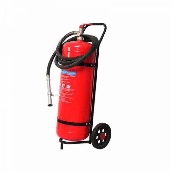 Flametech FT03-042B-00 25 KG Dry Powder Fire Extinguisher Trolley Type