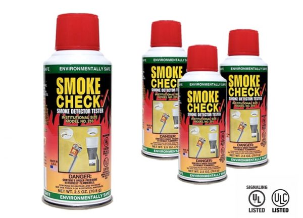 HSI Smokecheck HO-25S Smoke Detector Tester Aerosol