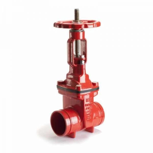 LEDE 3 Inch/80MM PN16 Grooved OS and Y Gate Valve