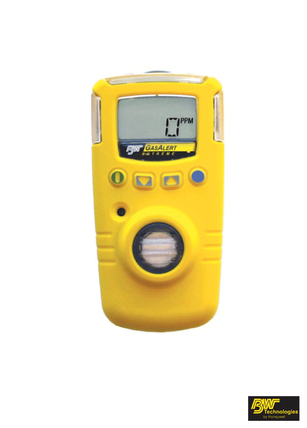 BW التكنولوجيات GasALERT المدقع كاشف الغاز واحد