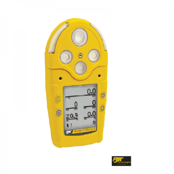 GasAlertMicro 5 Series Multi-Gas Portable Detector