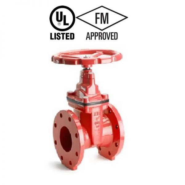 FWIC ST0712-300 Resilient Seated OS&Y Gate Valve, Flanged End, Size - 2 Inch