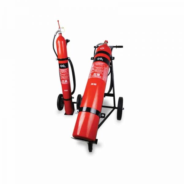 Naffco NTC 10X-10kg CO2 Mobile Fire Extinguisher