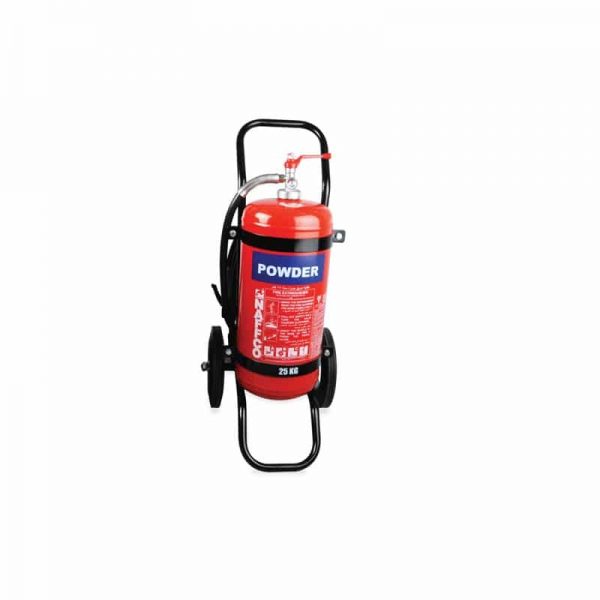 Naffco NTP25-25Kg ABC عربة طفاية حريق مسحوق جاف
