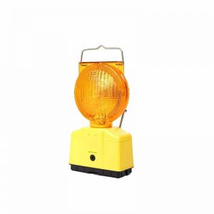 Solar Warning Flash Light With Long Life Battery