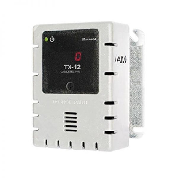 Macurco TX-12AM Ammonia NH3 Fixed Gas Detector with White Housing