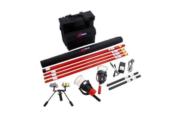 Solo 823 Smoke and Cordless Heat Detector Test Set 9.3 meters