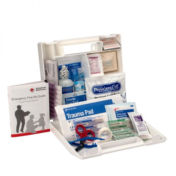 First Aid Only 223-U/FAO First Aid Kit, 25 Person Plastic Case