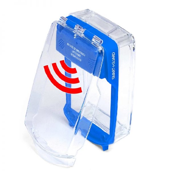Vimpex SG-SS-B Smart+Guard Call Point Cover, Surface Sounder, Blue Color