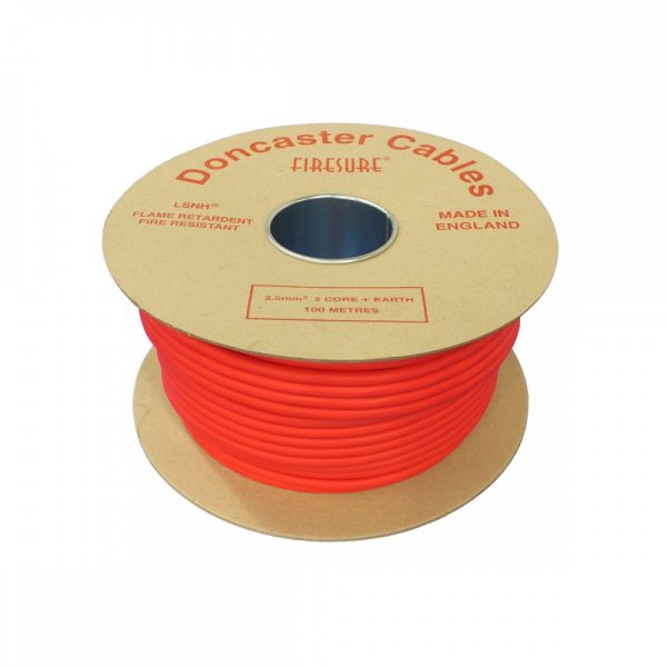 Doncaster FP200 2-Core 1.5mm 500 Mtrs Fire Alarm Cable Red or White Colour