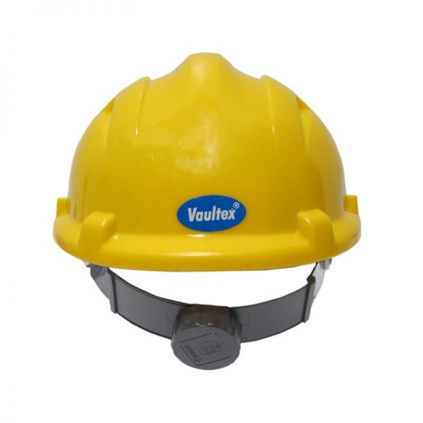 Vaultex VHVR Yellow Ventilated Helmet with Ratchet Suspension