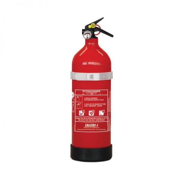 Lalizas 704422 Dry Powder 2 KG Marine Approved Fire Extinguisher