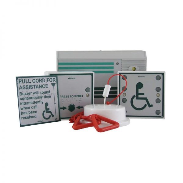 Aidalarm A600lKITMD Disabled Toilet Alarm Kit with Panic Strip