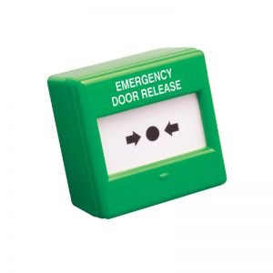 Fulleon CXM/CO/G/G/BB Universal Call Point Green with Back Box Glass