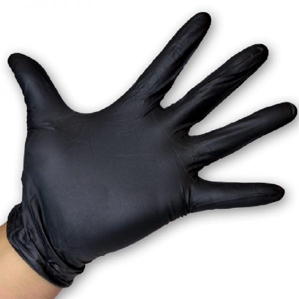 Gesalife Nitrile Black Medical Examination - Large Size