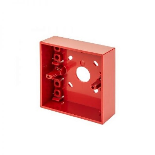 Standard Red Surface Back Box - Red