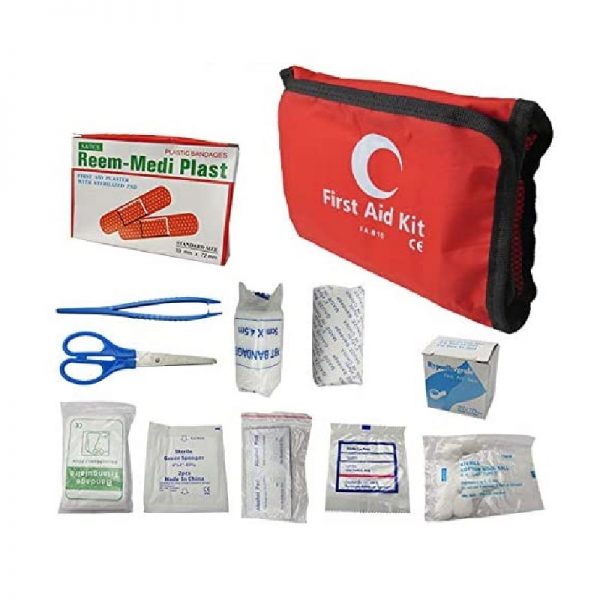 Atca FA810 First Aid Kit Set-Red