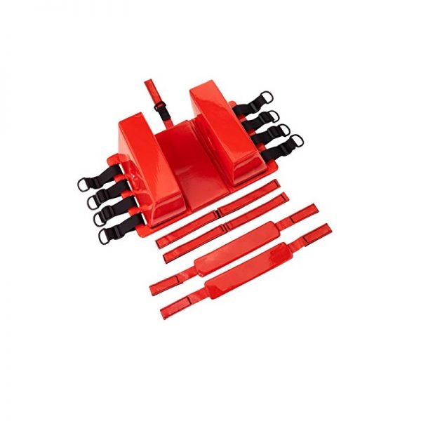 CR-02 Head Immobilizer with Supporting Straps For Spine Board Stretcher