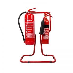 double-fire-extinguisher-stand-reddouble-fire-extinguisher-stand-red