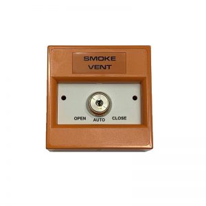 KAC K30SAS-56 Orange Three Position Key Switch "OPEN/AUTO/CLOSE"