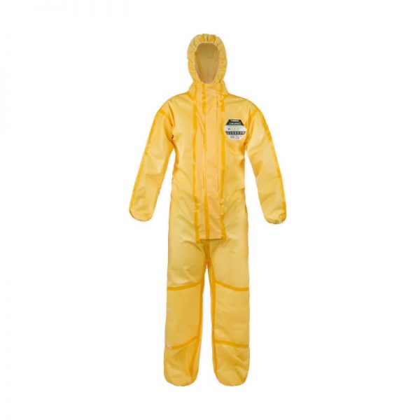 Lakeland ChemMax Coverall With Double Zip & Storm Flap and Elasticated Hood, Cuffs, Waist and Ankles