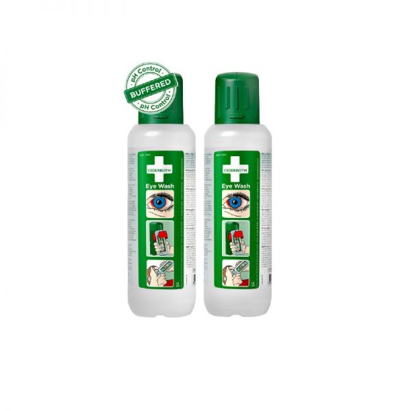 Cederroth 725200 Eye Wash Bottle 500ml (Pack of 2)