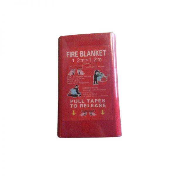 Fire Blanket 1.2 x 1.2 Mtr (4 Ft X 4 Ft) -Rigid case