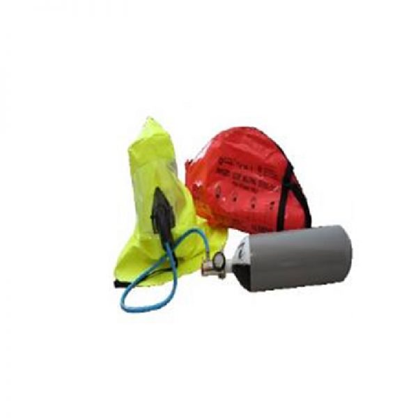 Emergency Escape Breathing Device With Steel Cylinder