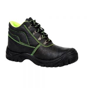 Vaultex LEO High Ankle Steel Toe Safety Shoes Black