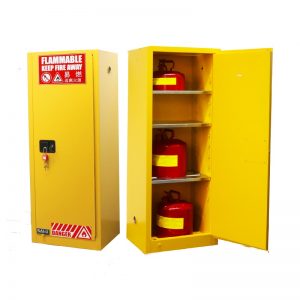 sai-u-sc0022y-double-door-flammable-safety-cabinet-22-gal-yellow