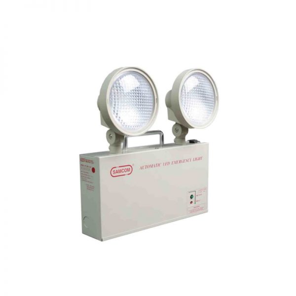 SAMCOM ETL 208-LED-4ND Self-Contained White LED Emergency Twin Light